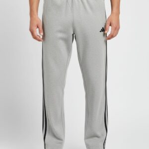 Vintage-Style Adidas 90s Heather Grey Track Pants